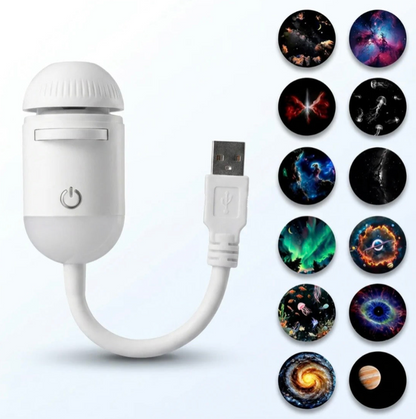Proyector de Galaxias LumiHaus ✨ | 20 Proyecciones