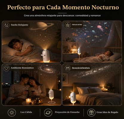Proyector de Galaxias LumiHaus ✨ | 20 Proyecciones